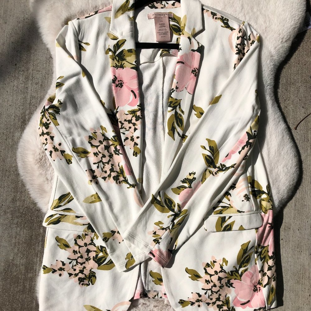 Philosophy Floral Print Jacket